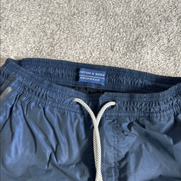 Scotch & Soda Navy Swim Trunks - Picture 3 of 3